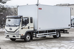 Изотермический фургон FAW Tiger 6G 9, размер 6,3x2,6x2,5 м