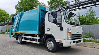 Мусоровоз JAC N90N (S) с задней разгрузкой