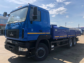 Бортовой автомобиль МАЗ-6312C5-8575-012 открытый борт 7800 6х4